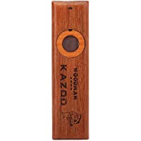 Los mejores  - Kazoo de madera de primera calidad- fácil de aprender- exquisito instrumento para niños y personas- tarareo con caja